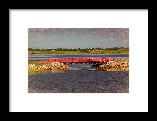 Pei Framed Print featuring the photograph Primary Colors on a Prince Edward Island Summer Day by Marcy Wielfaert