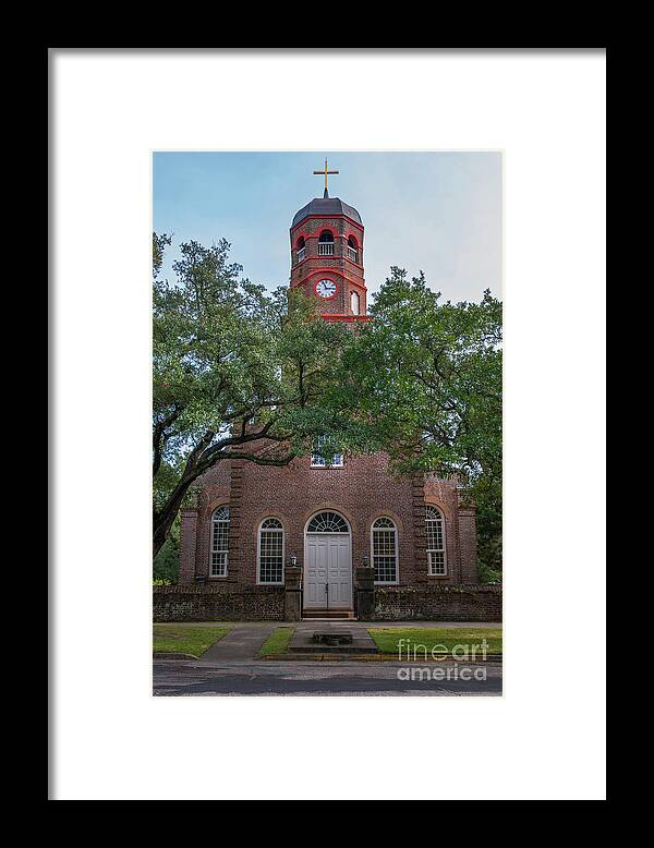 Prince George Winyah Espiscopal Church Framed Print featuring the photograph Prince George Episcopal Church by Dale Powell
