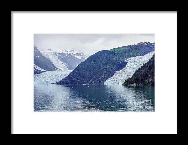 Alaska Framed Print featuring the photograph Prince William Sound Glaciers by Jennifer White