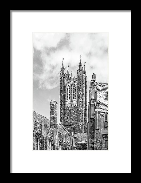 Princeton University Framed Print featuring the photograph Princeton University Rockefeller College by University Icons