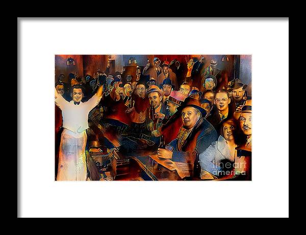 Wingsdomain Framed Print featuring the photograph Prohibition Repealed 21st Amendment in Nostalgic Painterly Colors 20200513v2 by Wingsdomain Art and Photography