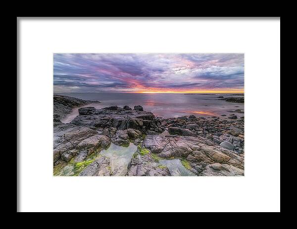 Marginal Way Framed Print featuring the photograph Promise of a New Day by Penny Polakoff