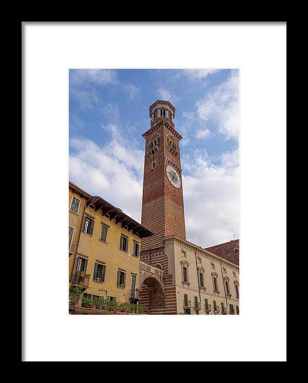 Tower Framed Print featuring the photograph Protruding by Darin Williams