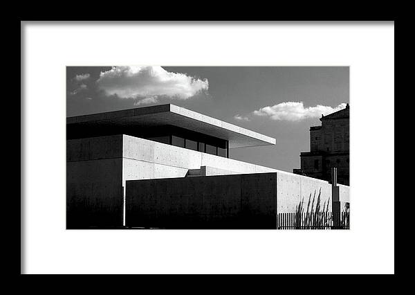 Architecture Framed Print featuring the photograph Pulitzer Arts Foundation Contemporary Architecture by Patrick Malon