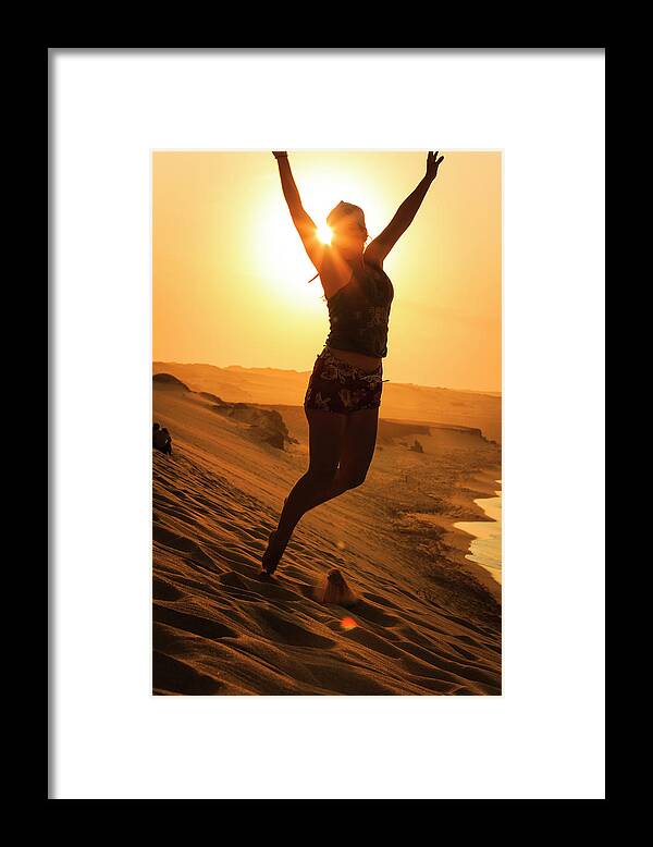 Punta Gallinas Framed Print featuring the photograph Punta Gallinas La Guajira Colombia by Tristan Quevilly