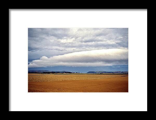  Framed Print featuring the photograph Rain on the Horizon by Gordon James