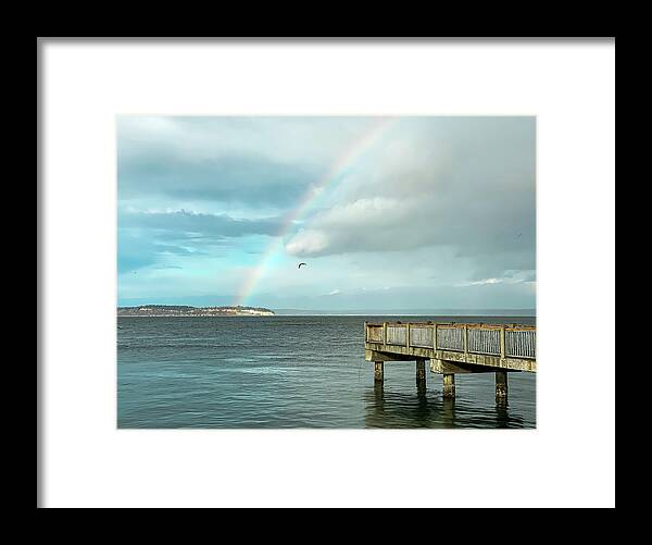 Rainbow Framed Print featuring the photograph Rainbow III by Anamar Pictures