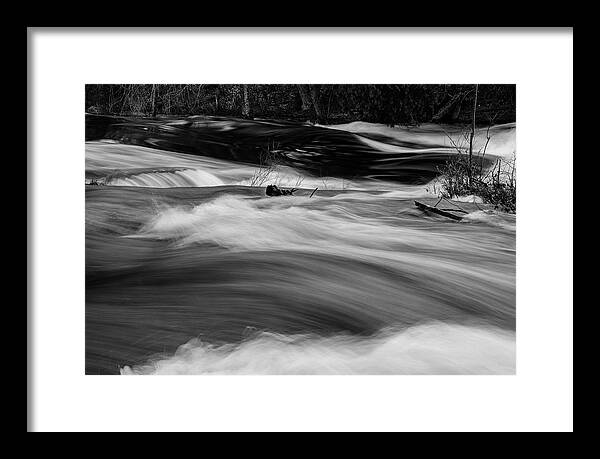 Adirondack Forest Preserve Framed Print featuring the photograph Raquette River #2 by Bob Grabowski