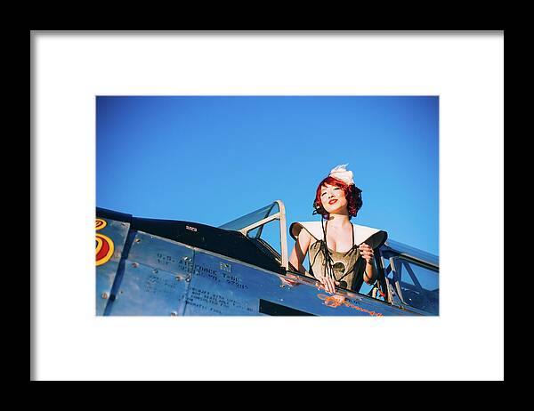 American Air Power Museum Framed Print featuring the photograph Ready to Fly ? by Eugene Nikiforov