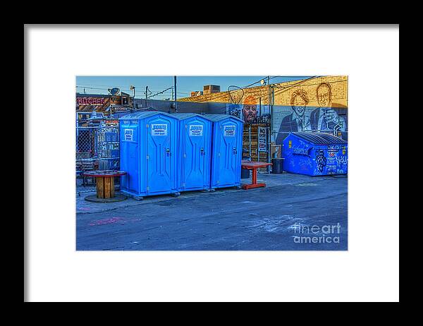  Framed Print featuring the photograph Rear Entrance by Rodney Lee Williams
