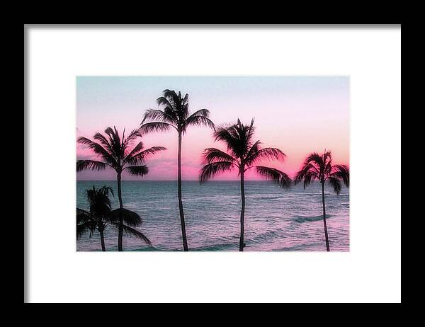 Hawaii Framed Print featuring the photograph Red Sky at Night by Robert Carter