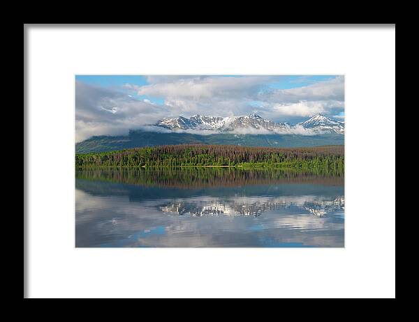 Mountain Framed Print featuring the photograph Reflections by Bill Cubitt