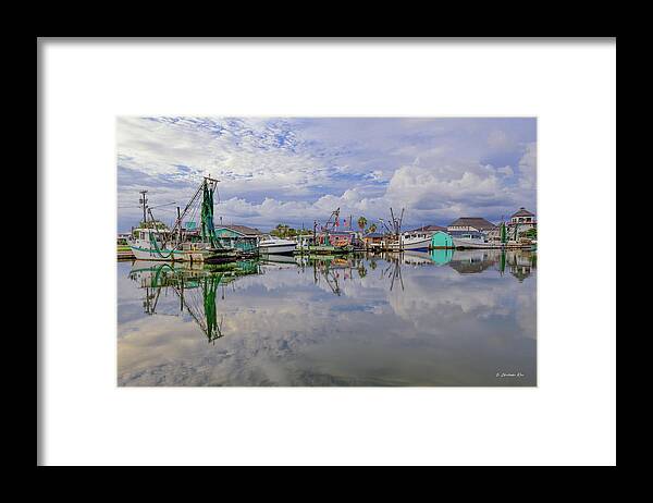 Boats Framed Print featuring the photograph Reflections by Christopher Rice