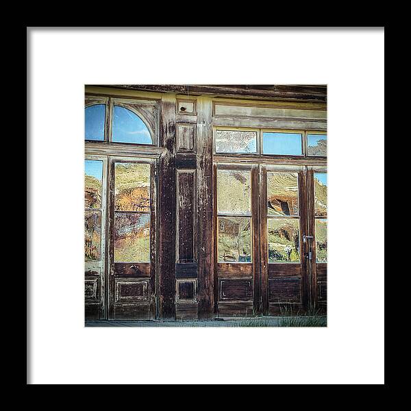 Bodie Framed Print featuring the photograph Reflections of Bodie by Cheryl Strahl