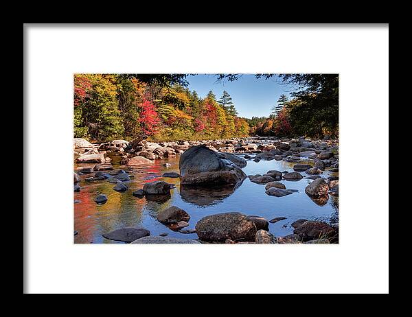 Autumn Framed Print featuring the photograph Reflections of Nature by Craig A Walker