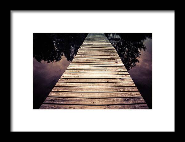 Trail Framed Print featuring the photograph Reflective Walk #5 by Jennifer Wright