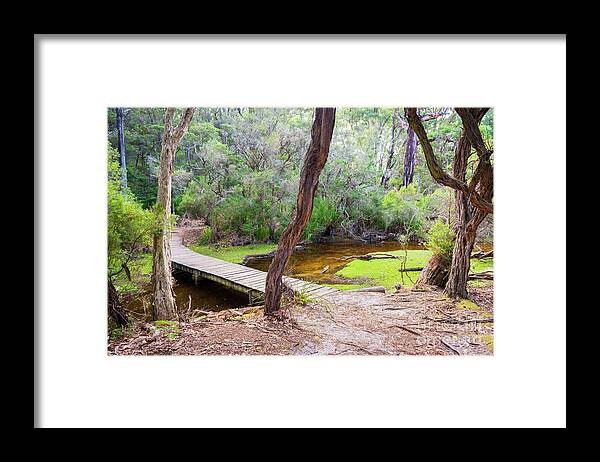Landscape Framed Print featuring the photograph Refuge Cove Campsite by THP Creative