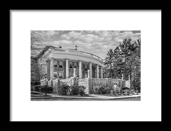 Regis College Framed Print featuring the photograph Regis College by University Icons