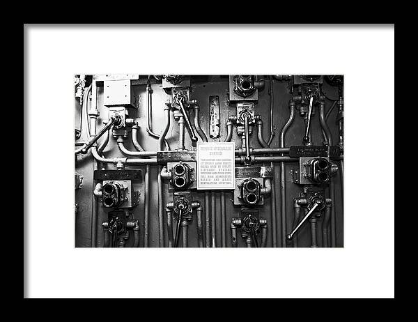 Historic Framed Print featuring the photograph Remote Hydraulic Station by George Taylor