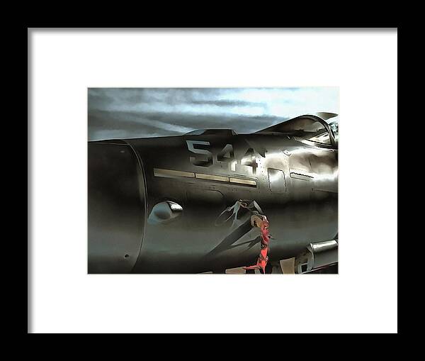 Remove Before Flight Framed Print featuring the mixed media Remove before Flight by Christopher Reed