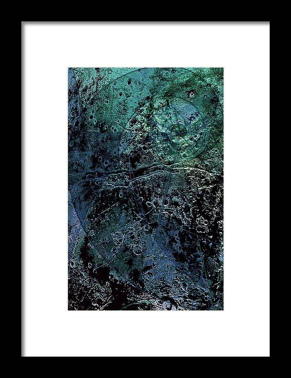 Topography Framed Print featuring the digital art Revolution 9a by Kenneth Armand Johnson