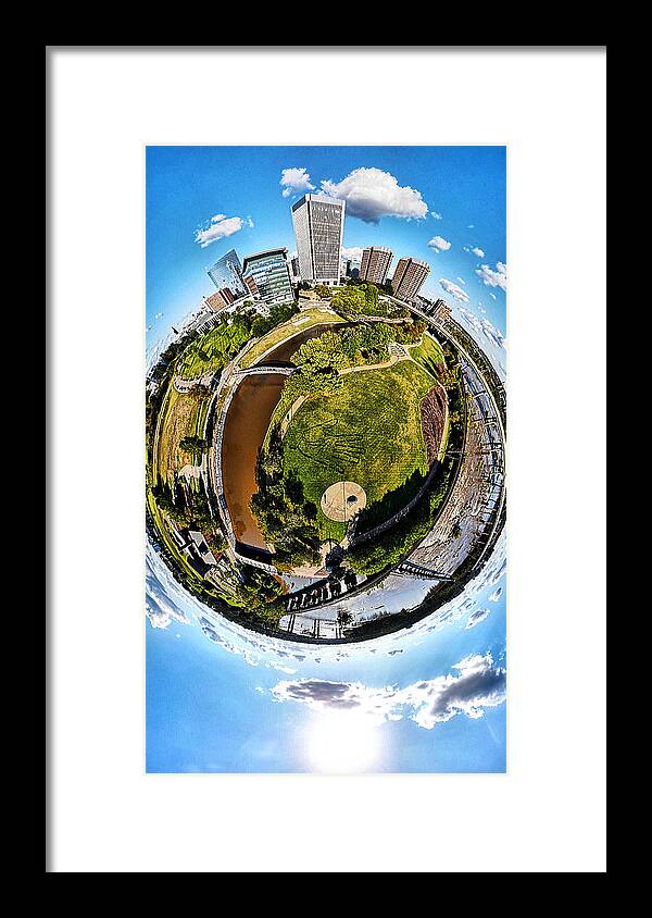  Framed Print featuring the photograph Richmond on top by Stephen Dorton