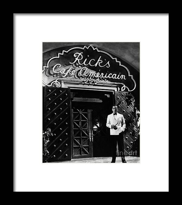 Casablanca Framed Print featuring the photograph Ricks Cafe-Study I by Doc Braham
