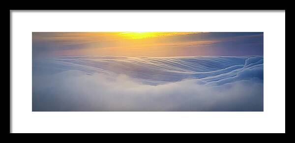  Framed Print featuring the photograph Ride the Fog by Louis Raphael