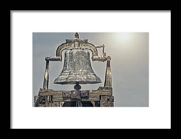 Abandoned Framed Print featuring the photograph Ring The Bell by David Desautel