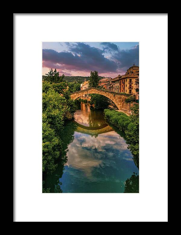 Bridge Framed Print featuring the photograph Rio Lobo's bridge by Micah Offman