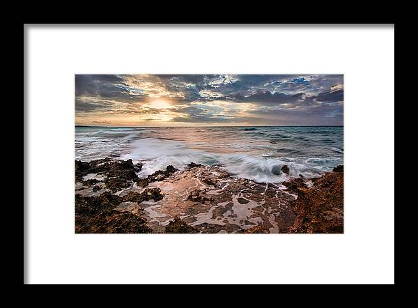 Sunset Framed Print featuring the photograph Rising Tide by Montez Kerr