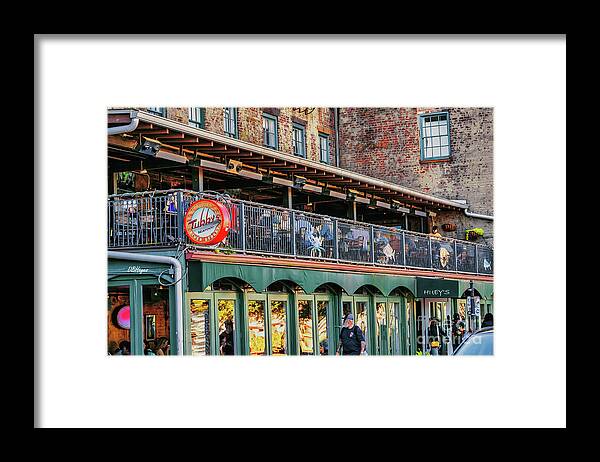 River Framed Print featuring the photograph River Street Hot Spots by DB Hayes