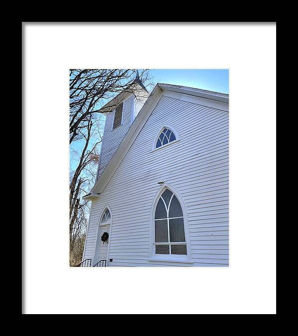 Rockford Framed Print featuring the photograph Rockford Methodist by Lee Darnell