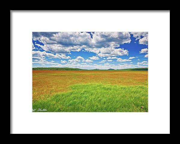 Arizona Framed Print featuring the photograph Rogers Lake by Jeff Goulden
