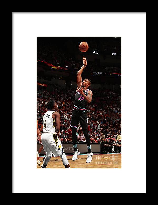 Nba Pro Basketball Framed Print featuring the photograph Rodney Mcgruder by Issac Baldizon