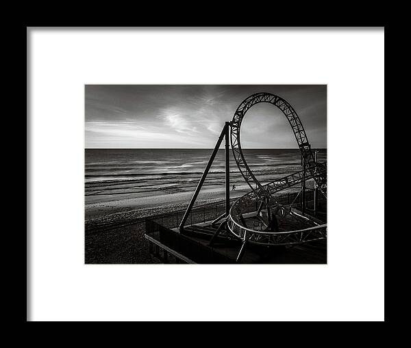  Framed Print featuring the photograph Roller Coaster by Steve Stanger