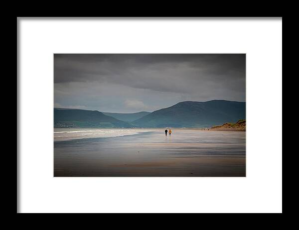 Romantic Framed Print featuring the photograph Romantic Rosbeigh Stroll by Mark Callanan