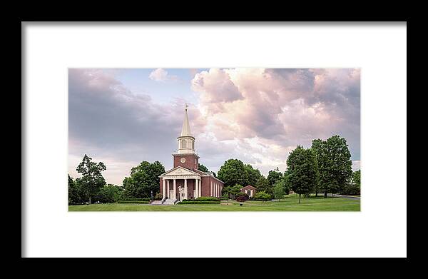 Church Framed Print featuring the photograph Rooke Chapel by Stephen Holst