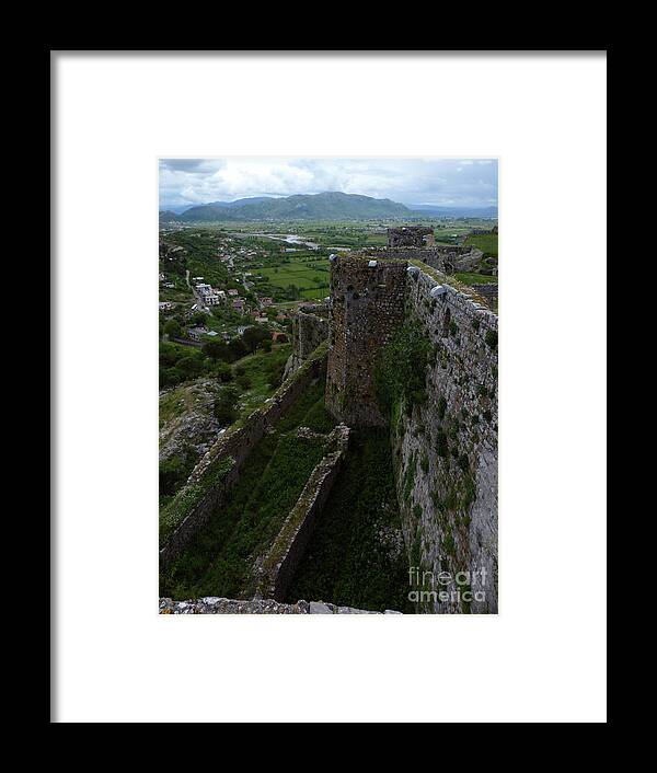 Rozafa Castle Framed Print featuring the photograph Rozafa Castle - Albania by Phil Banks