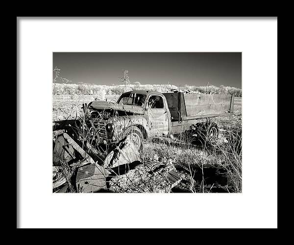 Studebaker Framed Print featuring the photograph Runs Good  Needs Work by William Beuther