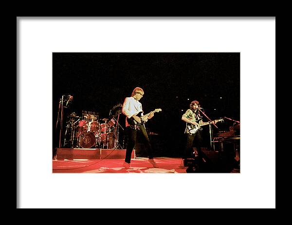 Rush Framed Print featuring the photograph Rush '82 #1 by Chris Deutsch