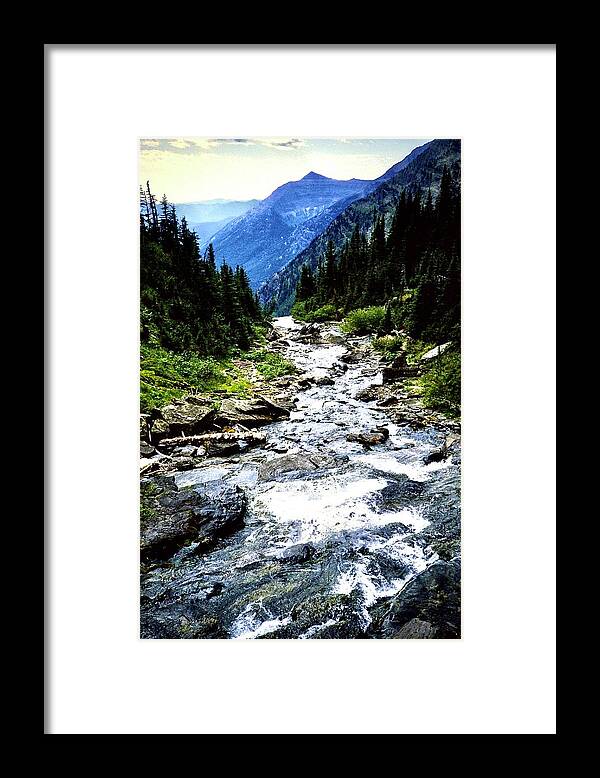  Framed Print featuring the photograph Rush by Gordon James