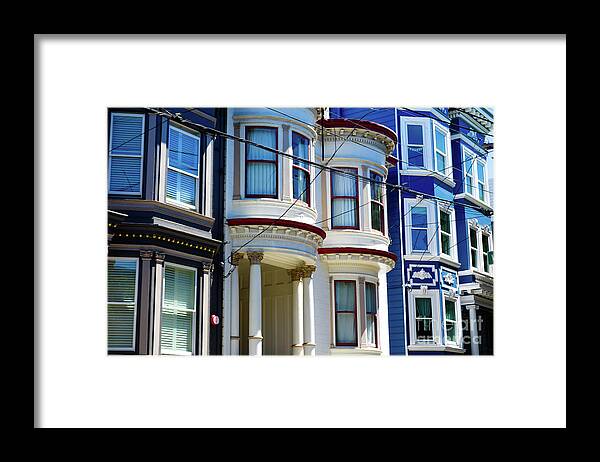 San Francisco Framed Print featuring the photograph Russian Hill by Wilko van de Kamp Fine Photo Art
