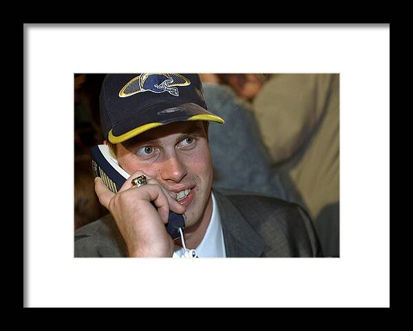 Nfl Draft Framed Print featuring the photograph Ryan Leaf by Ezra Shaw