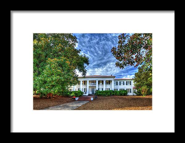 Reid Callaway Sae House Framed Print featuring the photograph S A E House Up Close 2 University of Georgia Athens Georgia Art by Reid Callaway