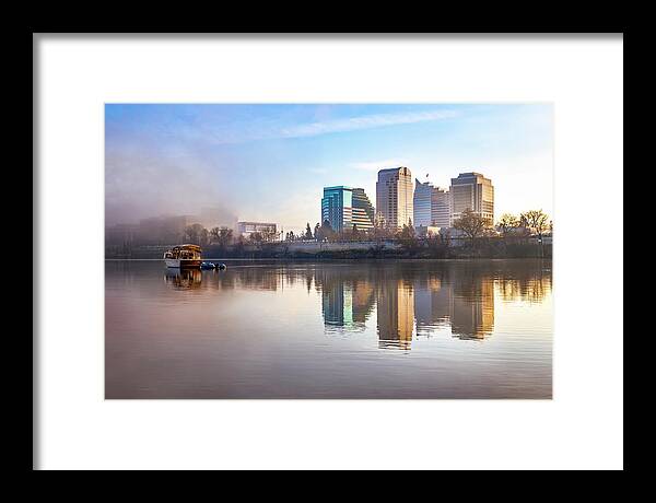 Sacramento Framed Print featuring the photograph Sacramento City by Gary Geddes