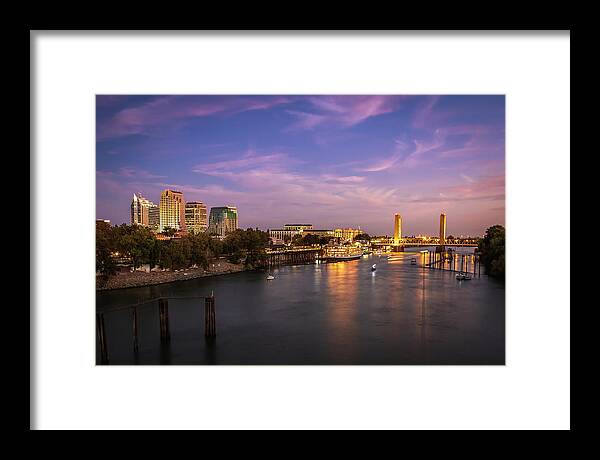 Sacramento Framed Print featuring the photograph Sacramento Twilight by Gary Geddes