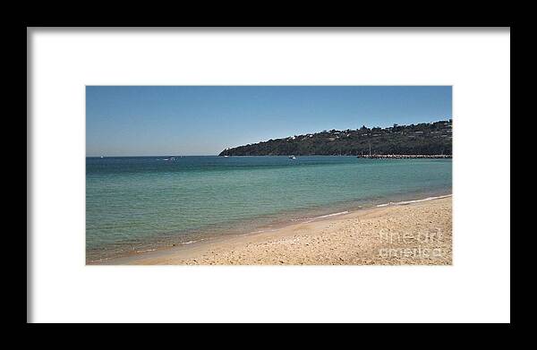 Beach Framed Print featuring the photograph Safety Beach Victoria  Australia 2021 by Julie Grimshaw
