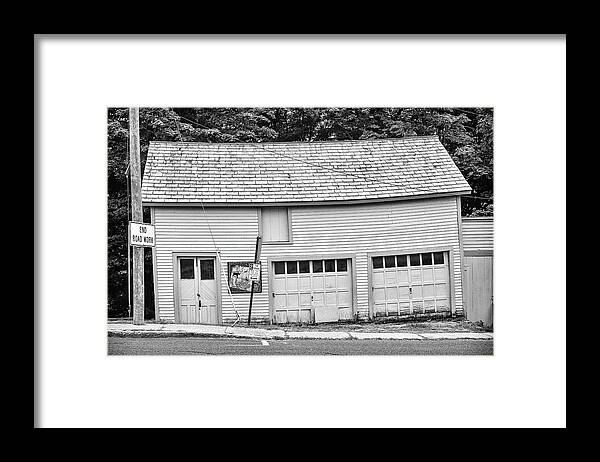 Decay Framed Print featuring the photograph Sagging Ridge Line by Steven Nelson