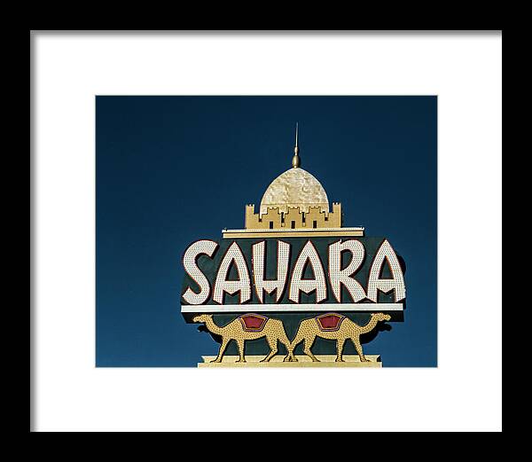 Film Framed Print featuring the photograph Sahara Hotel 35 mm Film 2005 by Matthew Bamberg
